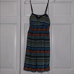 Aztec print dress - large